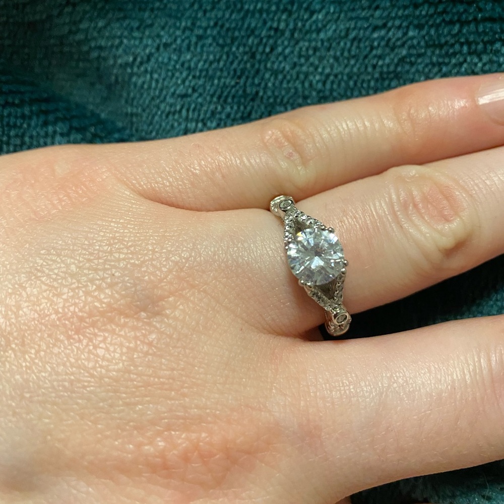 CUBIC zirconia ring from charmed aroma